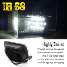 Black 5X7 7x6 LED Headlight For 1986-1995 Jeep Wrangler YJ 1984-2001 Cherokee XJ