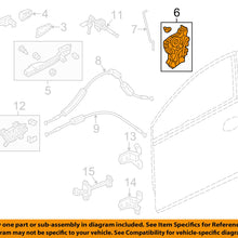 HONDA OEM 16-18 Civic Front Door-Lock Actuator/Motor 72150TBAA02