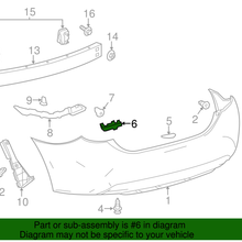 Genuine Toyota Upper Retainer 52563-02210