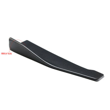 Carbon Fiber Style Car Rear Side Skirts Lip Splitter Winglet Diffuser Extension