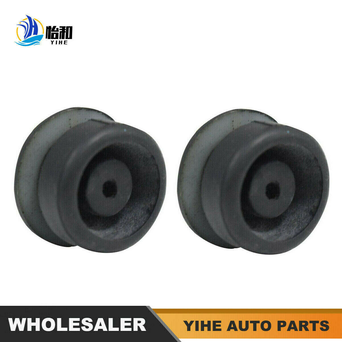 2 Pcs For CRV Civic Accord Bottom Radiator Lower Mount Rubber Cushion Bushing