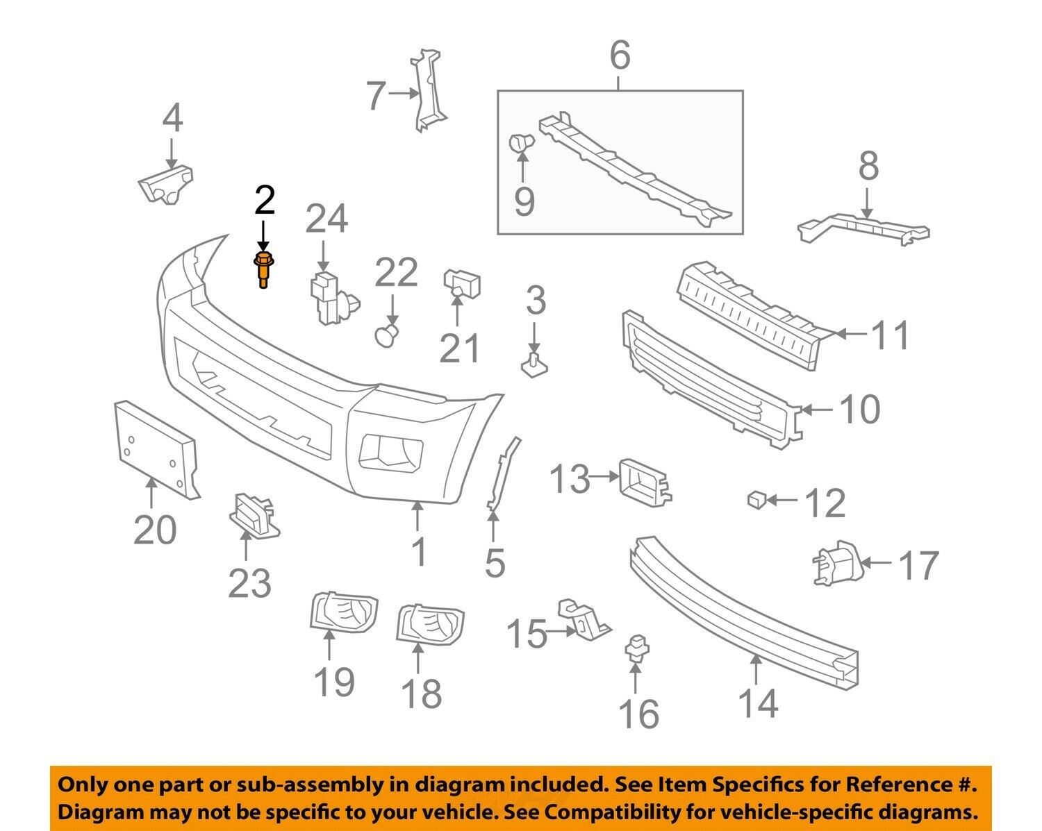 TOYOTA OEM Rear Bumper-Bumper Cover Clip 5216102020