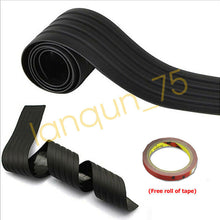 Car Rear Bumper Guard Trunk Edge Rubber Protector Trim Cover Moulding Trim