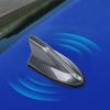 New Universal Carbon Fiber Car Shark Fin Roof Antenna Radio AM/FM Signal Aerial