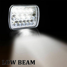 2pcs H6054 7x6 LED Headlight Sealed Beam Square Headlamp For Toyota Truck Pickup