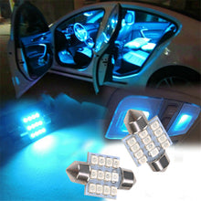 13x White Car Interior LED Lights For Dome License Plate Lamp Car Accessories