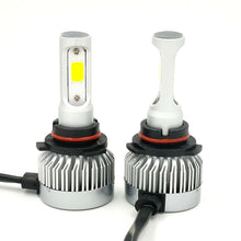 4 Bulbs Kit 9005 9006 Fanless LED 498000LM Combo Headlight High Low Beam 6000K