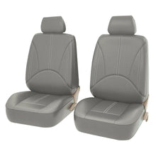 2PCS Auto Interior Car Front Seat Headrest Cover PU Leather Cushion Universal