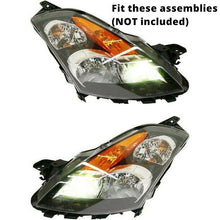 LED High Beam Headlight Bulbs Headlamp Lamps For 2007-2009 Nissan Altima Sedan