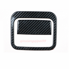 Carbon Fiber Co-pilot Storage Box Handle Cover Trim For Toyota Corolla 2019-2020