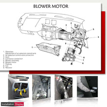 HVAC A/C Blower Heater Motor w/ Fan Cage for Toyota Corolla 09-19 8710302210