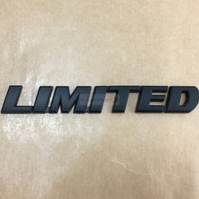Black Metal Material Limited Rear Emblem Badge Sticker For Toyota Highlander
