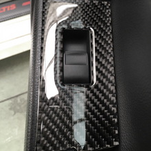 For Toyota Corolla 2014-2019 Carbon Fiber Window Lift Panel Switch Cover Trim