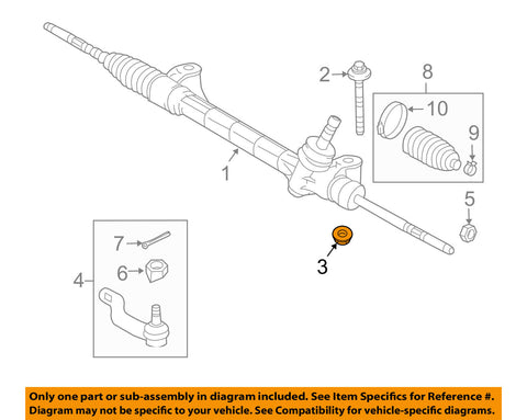 TOYOTA OEM Rear Suspension-Front Lateral Arm Nut 9008017223