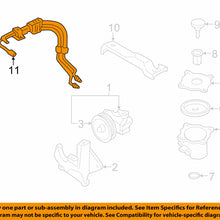 SUBARU OEM 1997-1998 Impreza-Power Steering Pressure Hose 34610AC270 GENUINE