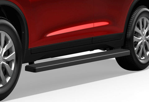 iBoard Running Boards 5 inches Matte Black Fit 14-20 Nissan Rogue