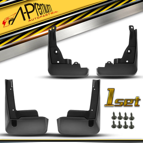 A-Premium Front and Rear Splash Guards Mud Flaps for Toyota Corolla 2020 Sedan