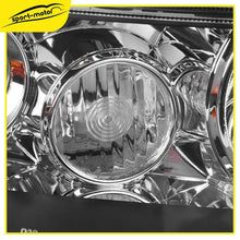 Black Projector Headlight for 2004 2005 Acura TSX Xenon HID Headlamp Replacement