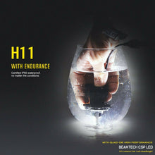 BEAMTECH H11 LED Headlight BulbS for Honda Accord 2013-2018 8000LM Super Bright