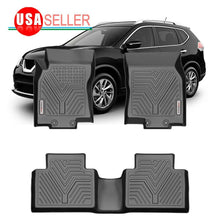 Floor Mats for 2014-2020 Nissan Rogue All Weather TPE Heavy Duty 3pcs Full Set