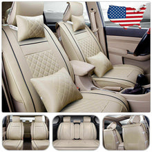 Universal Car Seat Cover 5-Sits Front&Rear Cushions Car Accessories Protector US