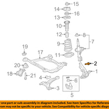 TOYOTA OEM Front-Steering Knuckle Spindle Bolt 9010517013