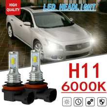 2x H11 70W 2SMD LED Headlights Low Beam for Nissan Pathfinder 13-19 Maxima 09-18