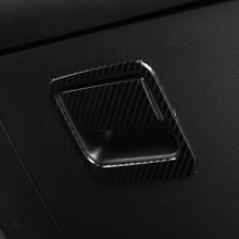 For Toyota Corolla 2019-2020 steel carbon fiber Co-pilot storage box handle trim