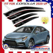 For Corolla standard 4 door 2020 up OEJDM Window Visor Rain Guard Deflectors