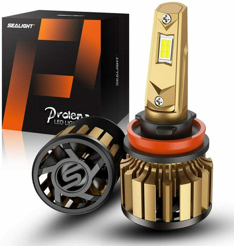 SEALIGHT P1 H11/H8/H9 LED Headlight Bulbs 6000K H11 Hi/Lo Beam Fog Light Bulbs