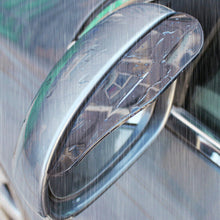 1 Pair Car Rear View Side Mirror Rain Board Eyebrow Cover Shield Sun Visor Shade