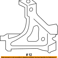 TOYOTA OEM 17-18 Corolla Radiator Core Support-Upper 5395102130