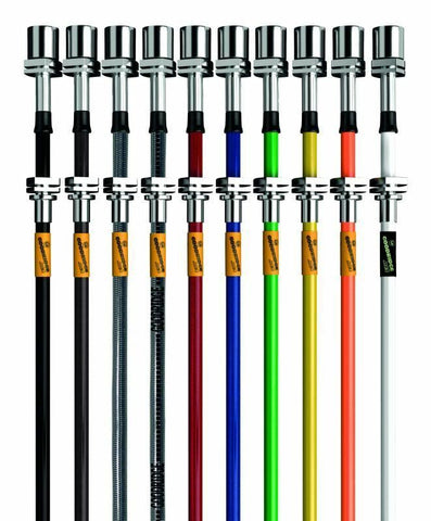 Goodridge Black SS Clutch Hose fit TOYOTA Celcia GT4 (ST185)