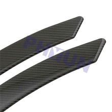 2Pcs Carbon Fiber Car SUV Side Fender Panel Protector Sticker Scratch Decoration