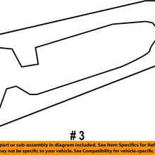 TOYOTA OEM 16-18 Prius Front Door-Handle, Outside Gasket 6924206080