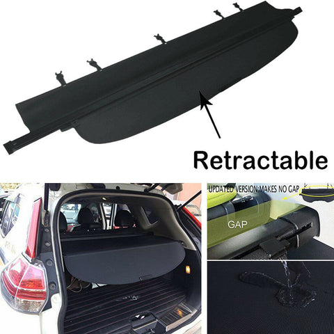 For 2014-2019 Nissan Rogue Updated Version Retractable Cargo Cover Trunk Shade