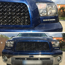 For 07-13 Toyota Tundra 2WD 4WD [TRD STYLE] Black Front Headlight Headlamp Black