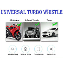 Aluminum Car Turbo Sound Whistle Exhaust Pipe Tailpipe Blow-off Valve Simulator