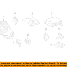 TOYOTA OEM Air Bag-Side Impact Sens 8983A33010