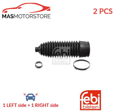 BELLOWS STEERING RACK BOOT PAIR SET FRONT FEBI BILSTEIN 102071 2PCS P NEW