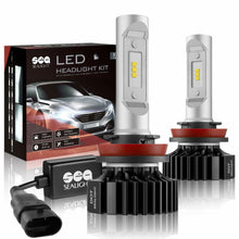 SEALIGHT H11/H8/H9 LED Headlight Bulbs Kits Cool White 6500K Low Beam&Fog Lights