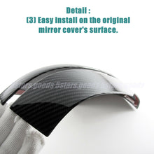 Carbon Fiber Side Mirror + Door Handle Covers Trims For 2014-2020 Nissan Rogue