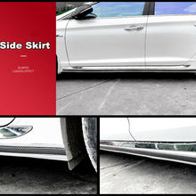 Car Sticker Rubber Protector Door Sill Side Skirt Bumper Strip Carbon&Laser Look