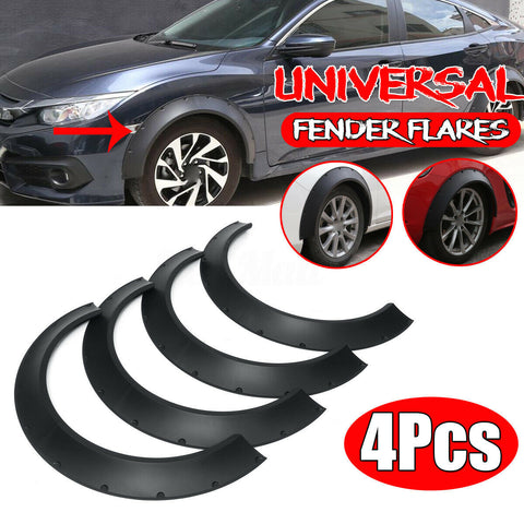 3.9/100mm Flexible Fender Flares Wide Body Wheel Arches For Toyota Corolla Camry
