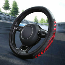 38cm Microfiber leather Car SUV Truck Steering Wheel Cover Anti slip Comfortable