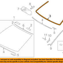 TOYOTA OEM Windshield-Dam 5611764010