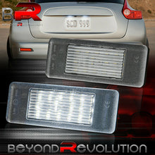 For Nissan Juke Versa X-Trail White 18-LED License Plate Rear Bumper Light Pair