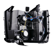 Headlights Assembly for 2007-2014 Chevy Silverado 1500 2500 HD 3500 HD Headlamps