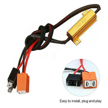 2pcs Car 9005 9006 LED Headlight Canbus Anti Flicker Resistor Canceller Decoder