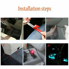 Parts Accessories RGB LED Lights Car Interior Floor Decor Atmosphere Strip Lamp